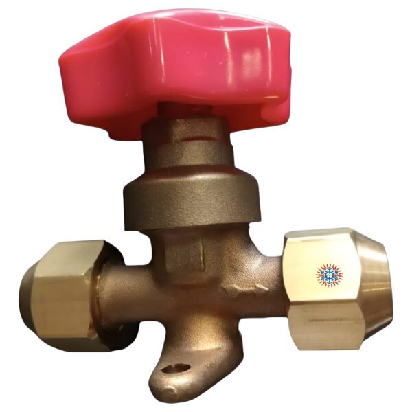 Válvula Diafragma 3/8 Flare Con Volante Ghg - Image 1