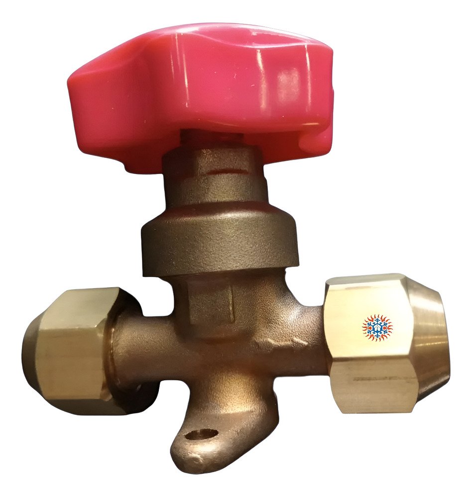 Válvula Diafragma 3/8 Flare Con Volante Ghg