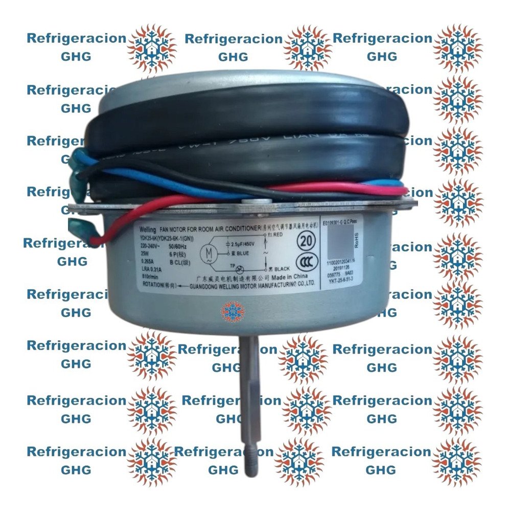 Motor Forzador Exterior 25w Ydk-25 -6k6t Ghg - Image 5