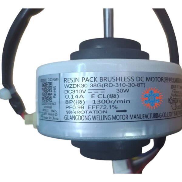Motor Forzador Interior Inverter 30w Wzdk30-38g Ghg - Image 2