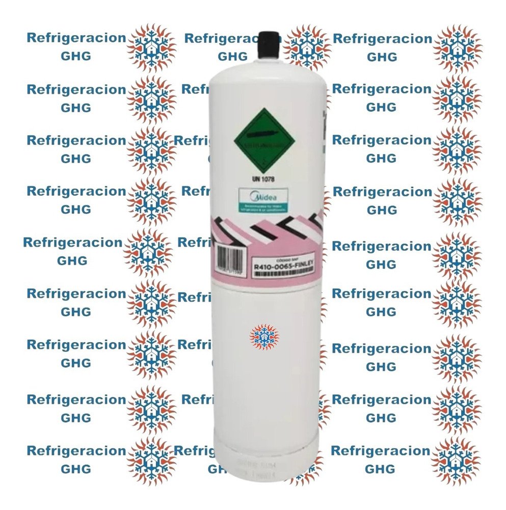 Lata Finley -gas Refrigerante R410-a 650 Gr. C/ Robinete Ghg - Image 2