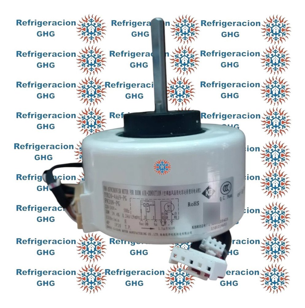 Motor Forzador Interior Evaporador 20w Fn20n-pg  Ghg - Image 3