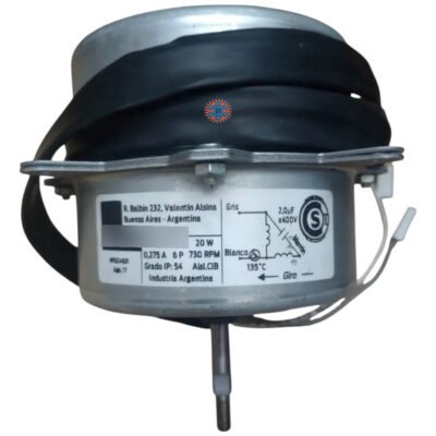 Motor Forzador Exterior Davica 6305 Giro Izq. (20w) Ghg