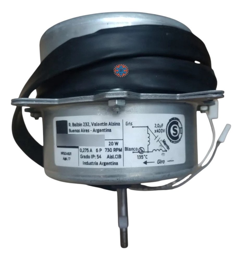 Motor Forzador Exterior Davica 6305 Giro Izq. (20w) Ghg