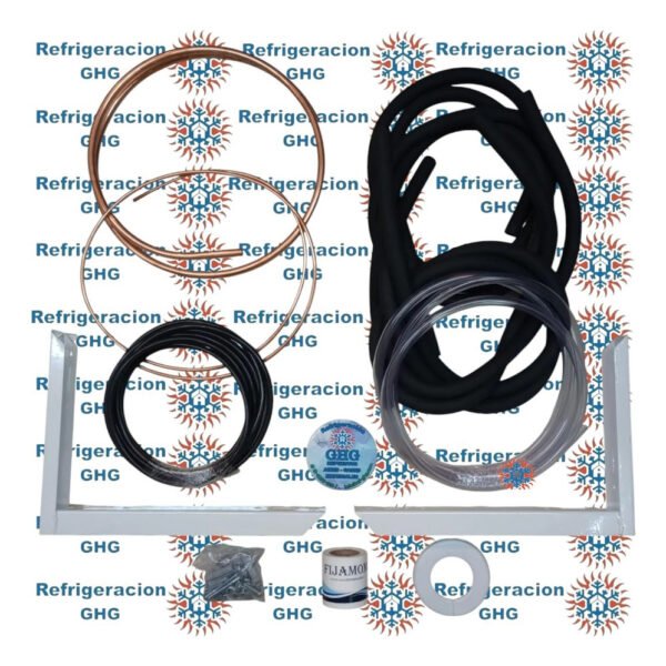 Kit De Instalacion Cobre 6000fg 2mts Con Mensula Ghg - Image 2