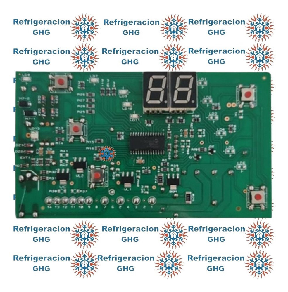 Placa Mc-l14 Concept Fuzzy Tech Con Display Ghg