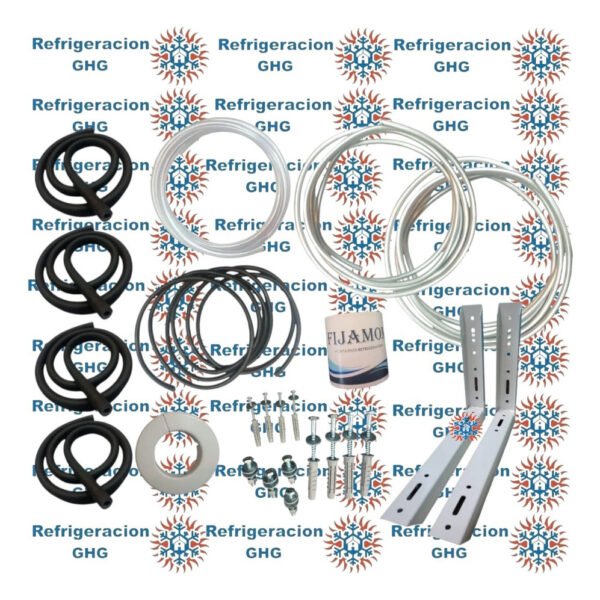 Kit De Instalacion Aluminio 4500fg 3mts Con Mensula Ghg - Image 2
