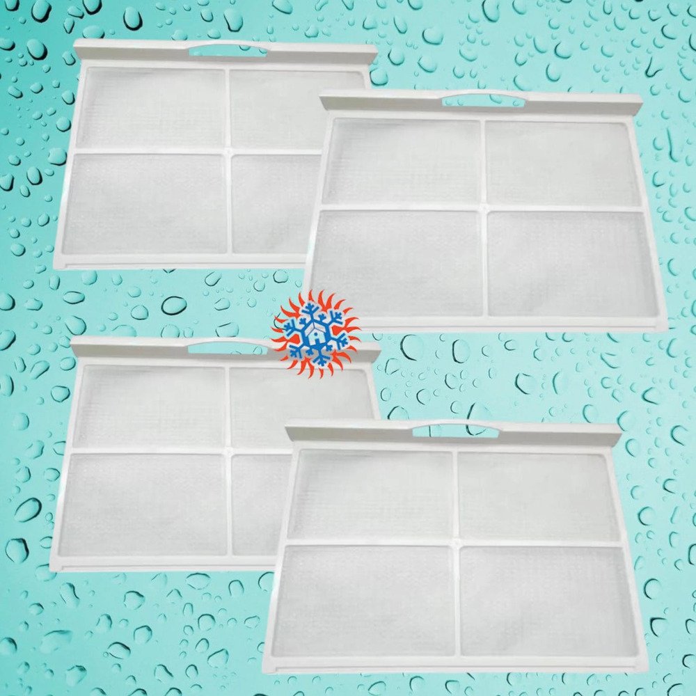 Filtro Aire Surrey Full 34x24 Cm Techo Piso 3mm Pack X4 Ghg