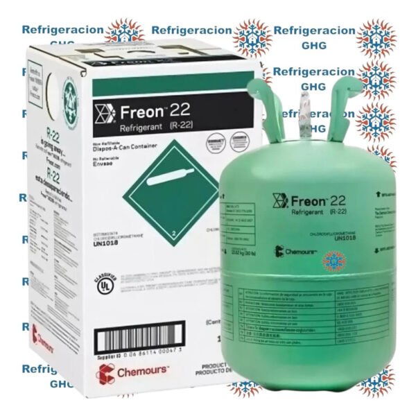Garrafa Gas Freon R22 13.6 Kg Ghg - Image 2