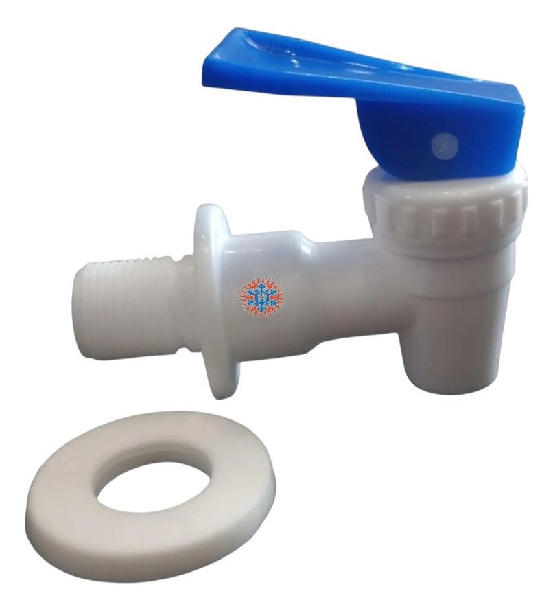 Canilla Rosca Macho 3/4 Azul Dispenser Ghg