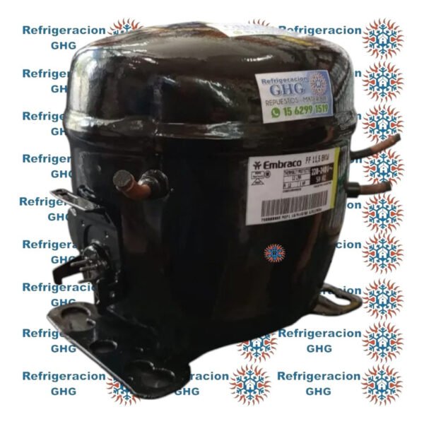 Motocompresor Bocha 1/3 Reacondicionado Embraco R12 R134 Ghg - Image 5