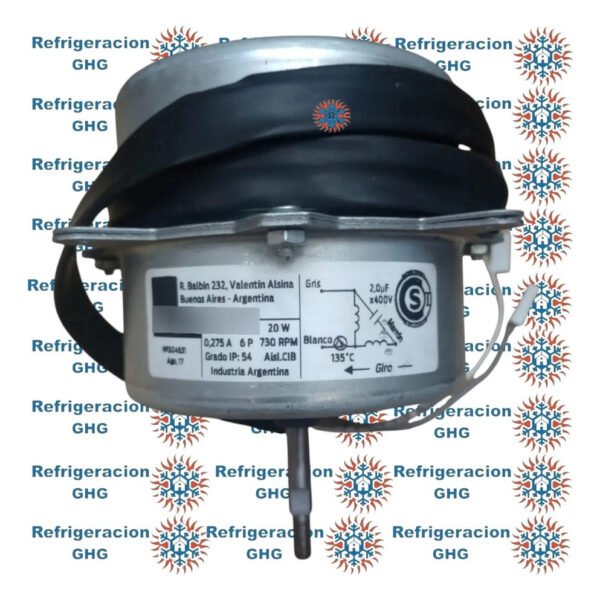 Motor Forzador Exterior Davica 6305 Giro Izq. (20w) Ghg - Image 3