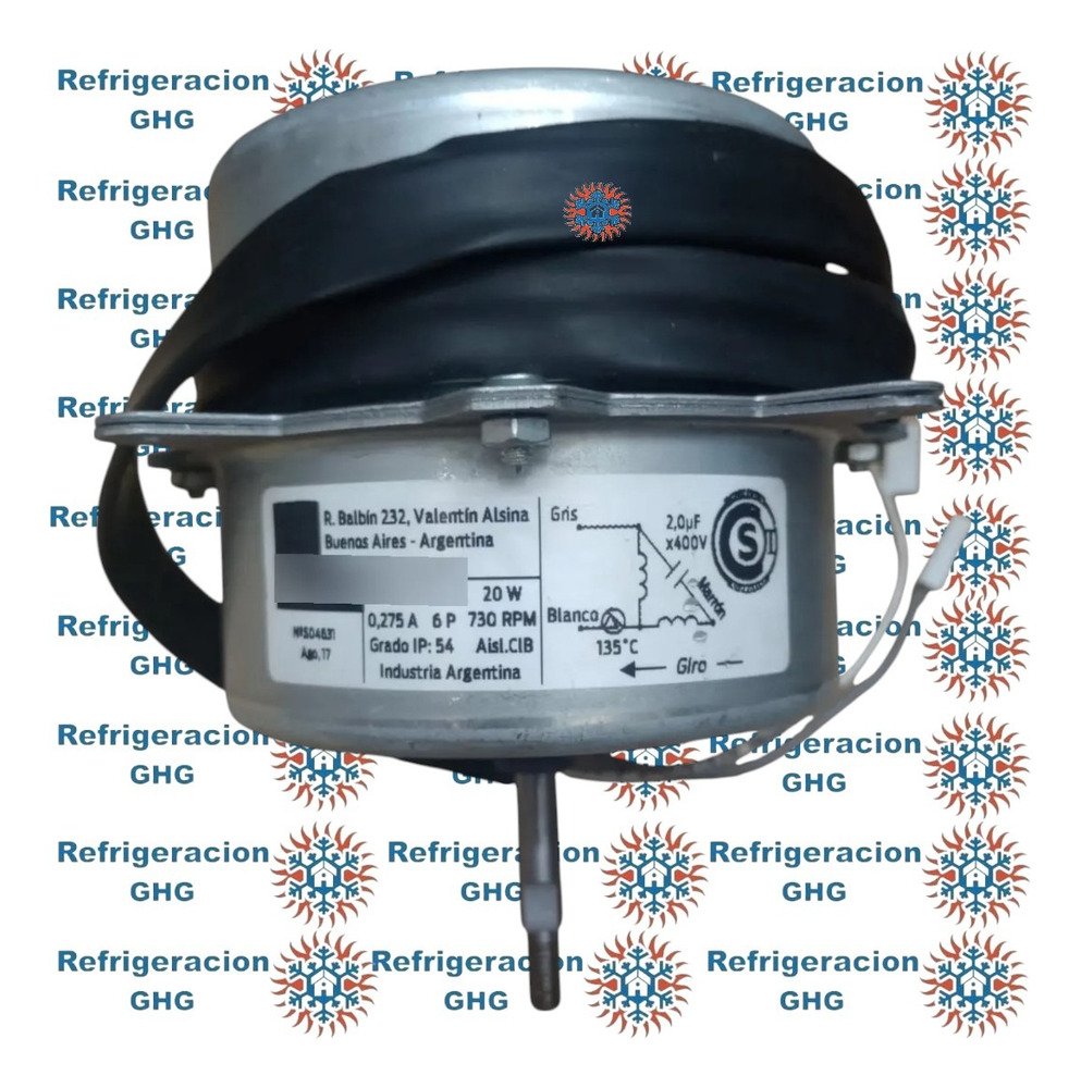 Motor Forzador Exterior Davica 6305 Giro Izq. (20w) Ghg - Image 3