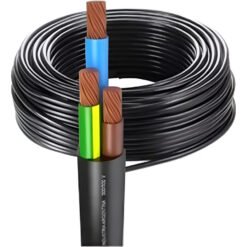 Cable Tipo Taller Negro 3x1.5 Mm Precio X Metro Ghg Negro