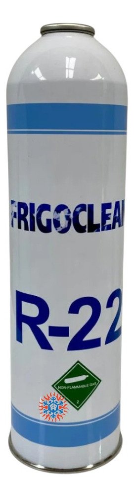 Lata Frigoclean R22 De  0.900 Gr  Ghg