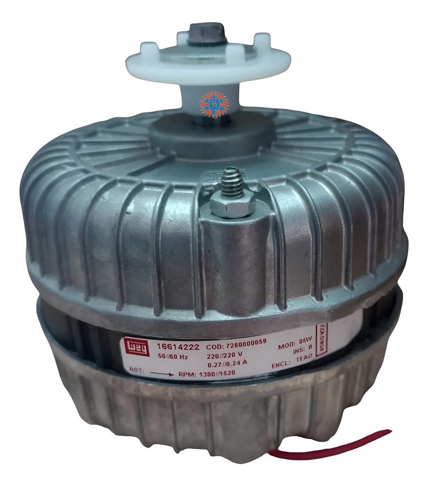 Motor Forzador Redondo 5w Weg Con Base Ghg