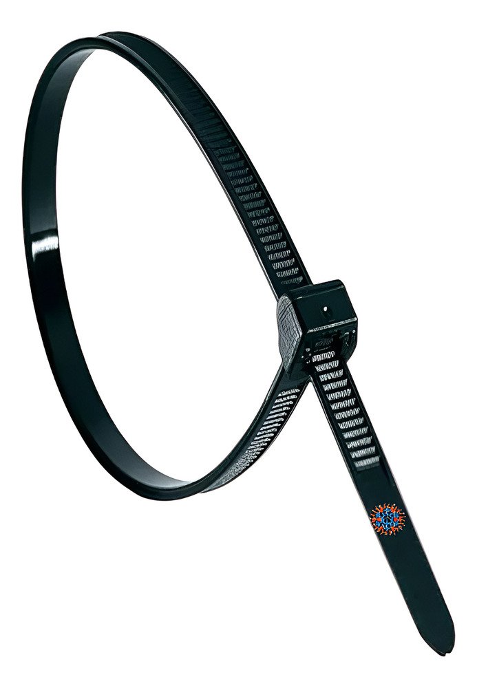 Precinto Nylon 4.8x200mm Negros Crossmaster X 100 Unid. Ghg Negro