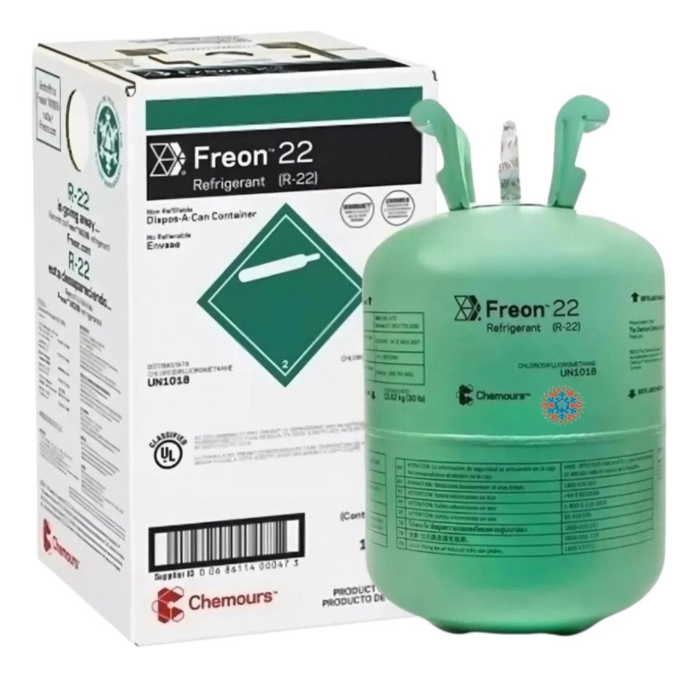 Garrafa Gas Freon R22 13.6 Kg Ghg