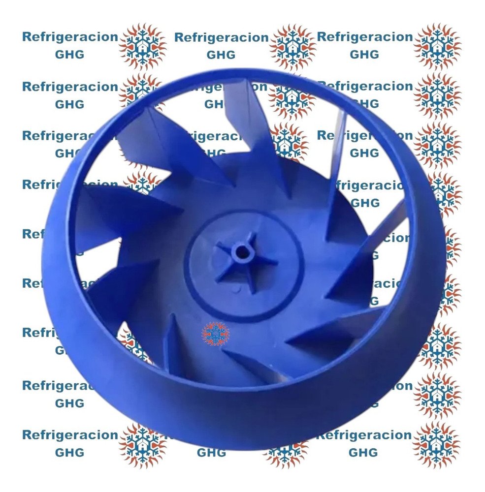 Turbina Aire Acondicionado Portatil  Azul 257x100mm Ghg - Image 3