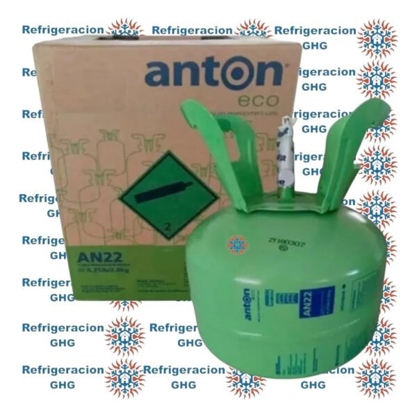 Garrafa  Gas Refrigerante Anton An22 2.7 Kg Ghg - Image 3