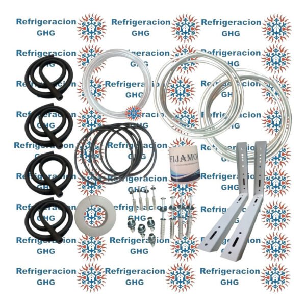 Kit De Instalacion Aluminio 5500fg 3mts Con Mensula Ghg - Image 2
