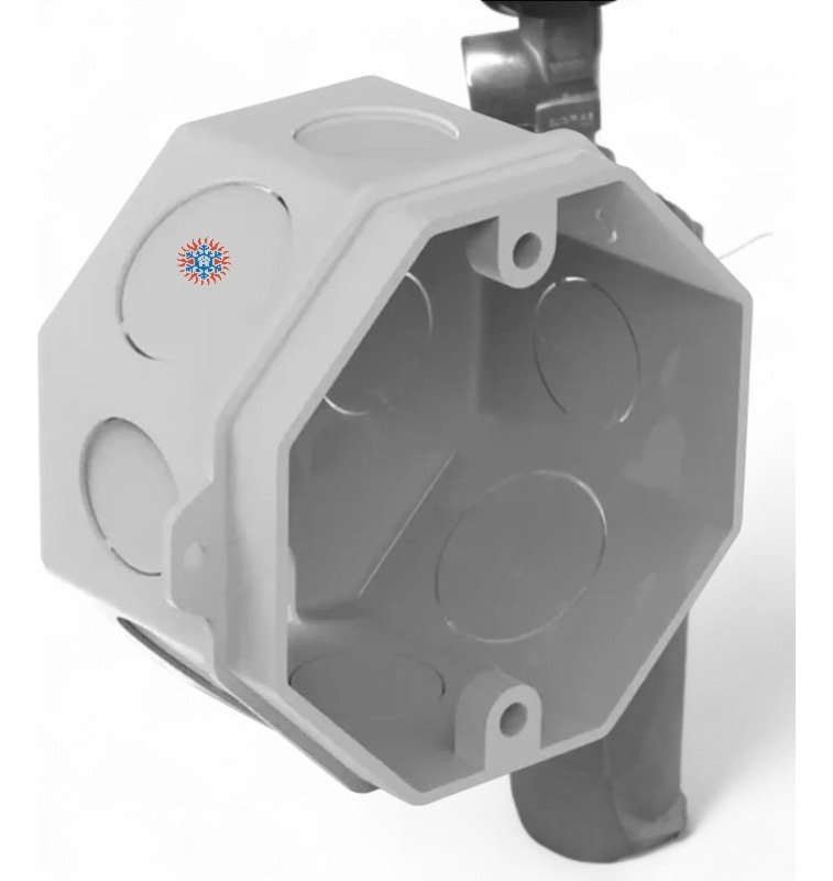 Caja De Embutir  Oct. Grande 9x9 Liv. Ghg