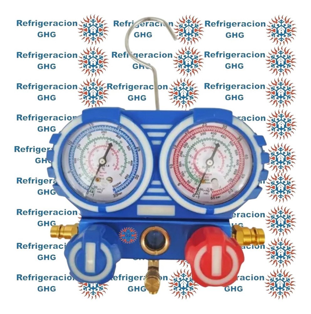 Manifold R22-r410a-r404a Finley Con Man. Y Acc.-maletin Ghg - Image 2