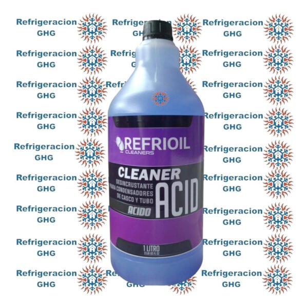 Agente De Limpieza Cleaner Acid X 1l Refrioil Ghg - Image 4