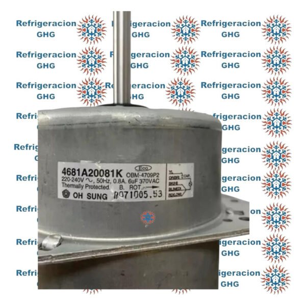 Motor Forzador Piso-techo 180w 4681a20081k Ghg - Image 2