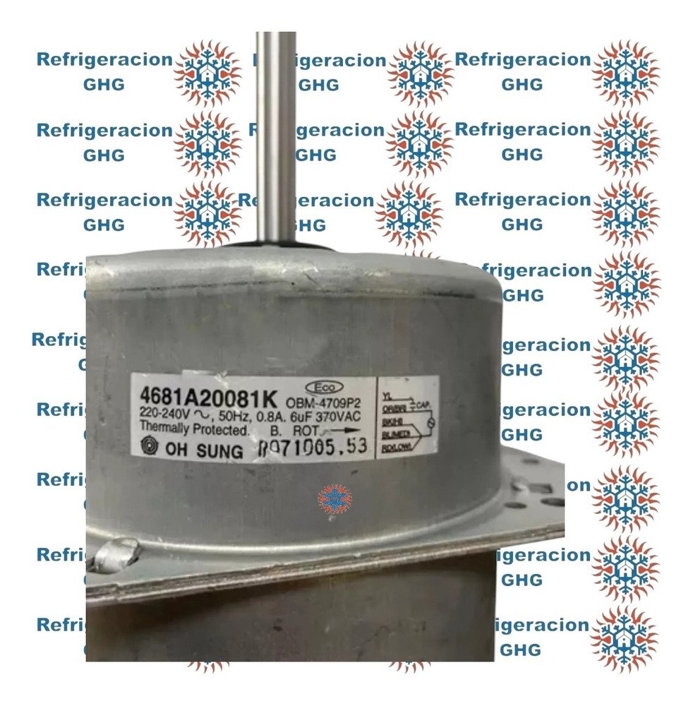 Motor Forzador Piso-techo 180w 4681a20081k Ghg - Image 2