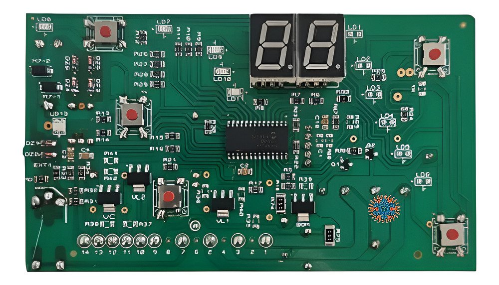 Placa Mc-l14 Concept Fuzzy Tech Con Display Ghg