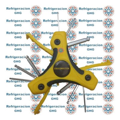 Juego 9 Llave Allen Hexagonal 5/64. A 1/4 Ghg Amarillo Y Negro - Image 2