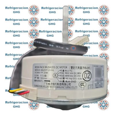 Motor Forzador Interior Inverter 20w Wzdk20-38g /zkfp-20 Ghg - Image 5