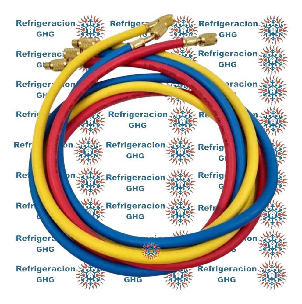 Manifold R22/134 Finley Con Mangueras-maletin Ghg - Image 2