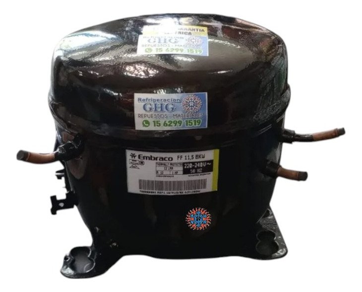 Motocompresor Bocha 1/4 Reacondicionado Embraco R134 R12 Ghg