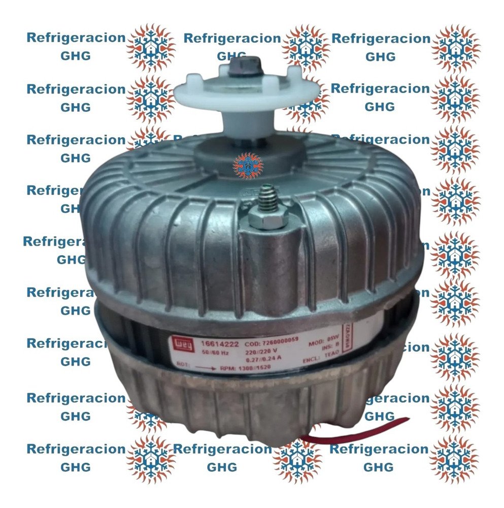 Motor Forzador Redondo 5w Weg Con Base Ghg