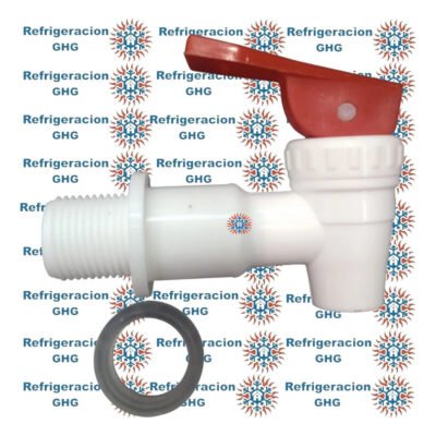 Canilla Rosca Macho roja Dispenser Ghg - Image 2