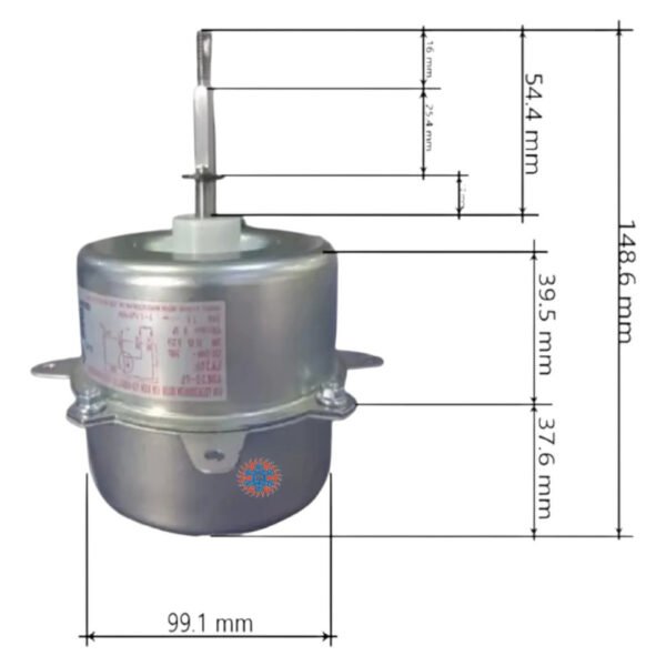 Motor Forzador Exterior 20w  Ydk20-6f Ghg - Image 4