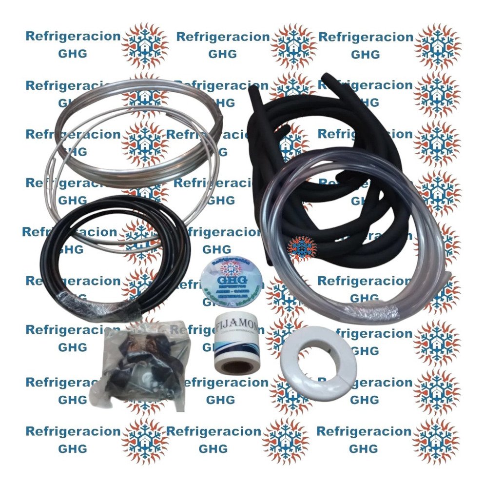 Kit De Instalacion Aluminio 3000fg 3mts C/ Tacos De Goma Ghg - Image 2