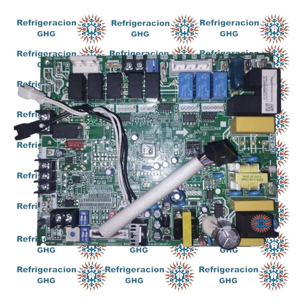 Placa De Aire Acondicionado Eu-kfr160 T2-bp3n1x Ghg