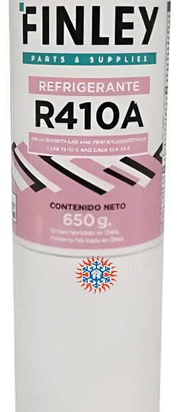 Lata Finley -gas Refrigerante R410-a 650 Gr. C/ Robinete Ghg - Image 1