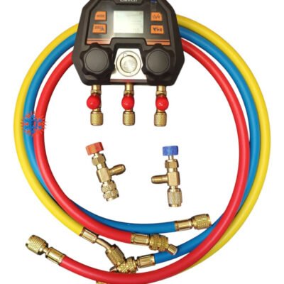 Manifold Digital Ms-100 Elitech + Mangueras +acoples Ghg - Image 2