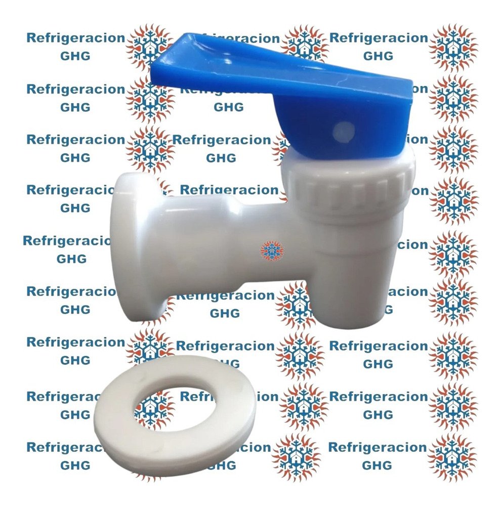 Canilla Rosca hembra  azul Dispenser Ghg