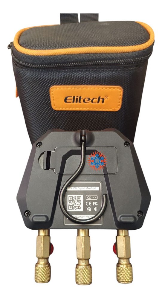 Manifold Digital Ms-100 Elitech + Mangueras +acoples Ghg