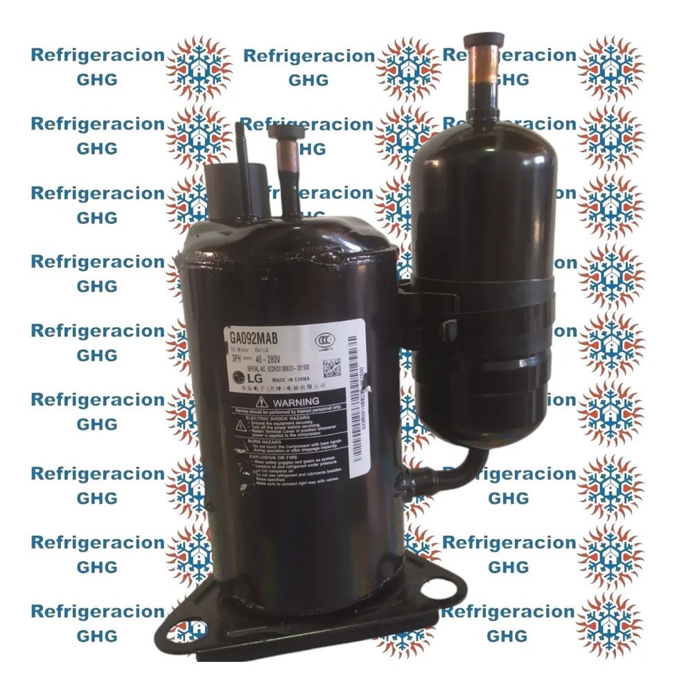 Rotativo Inverter Ga092mab LG 2500fg R410 Ghg