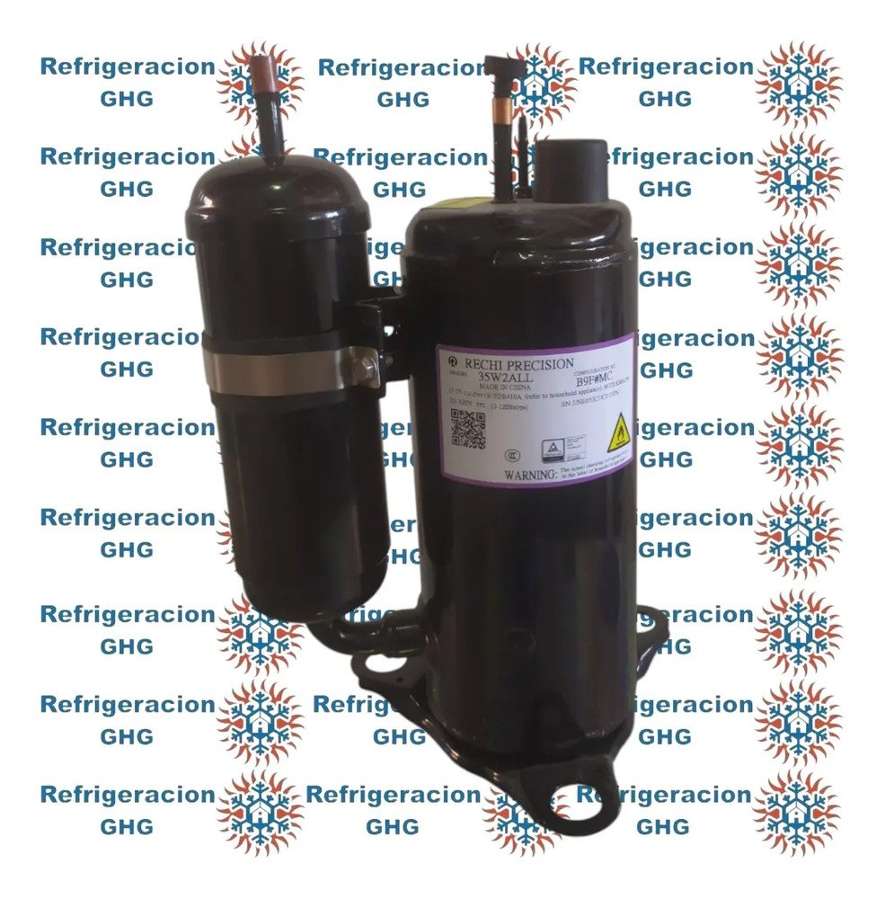 Rotativo Inverter 35w2all 3000fg Rechi R32 R410 Ghg