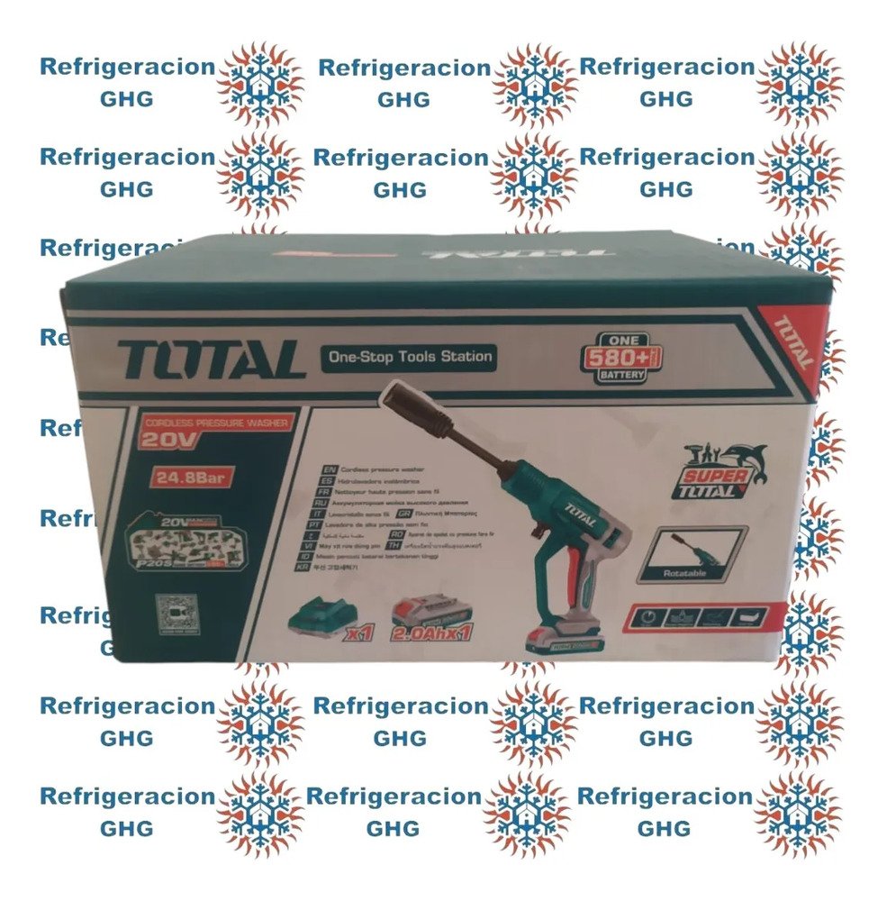Hidrolavadora 25bar 132l/h 20v Inalambrica Ghg Azul Petróleo 50