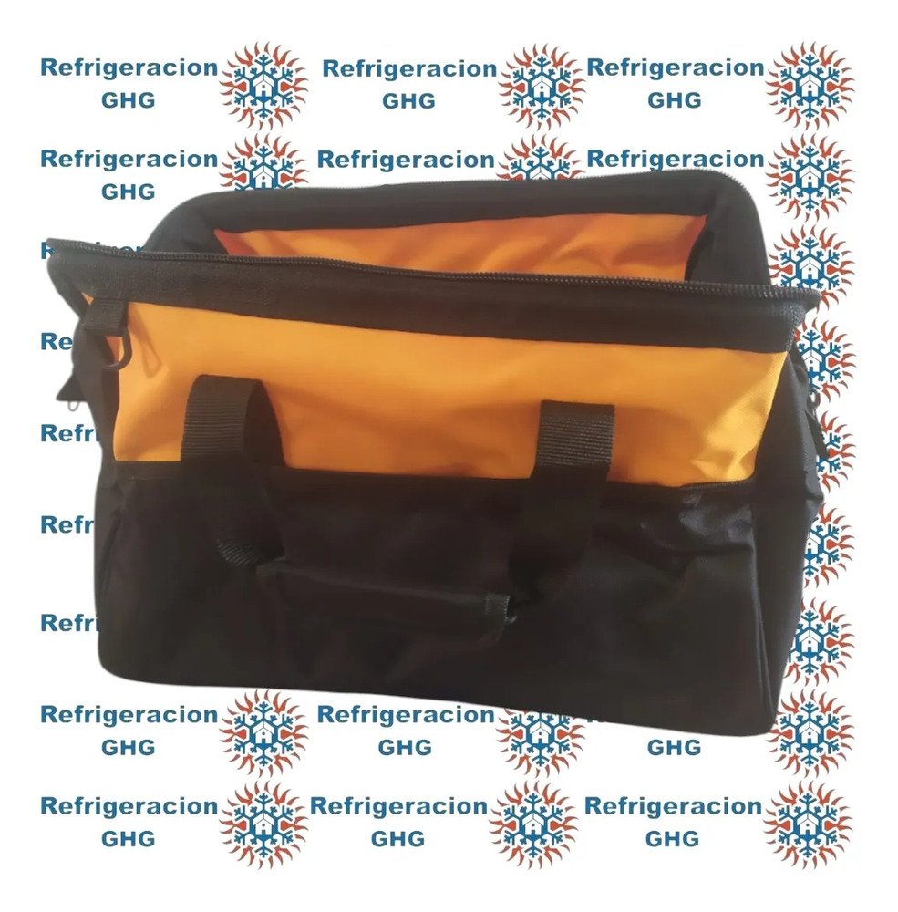 Bolso Porta Herramientas 16  15 Bolsillos L8004 Lusqtoff Ghg Naranja Oscuro