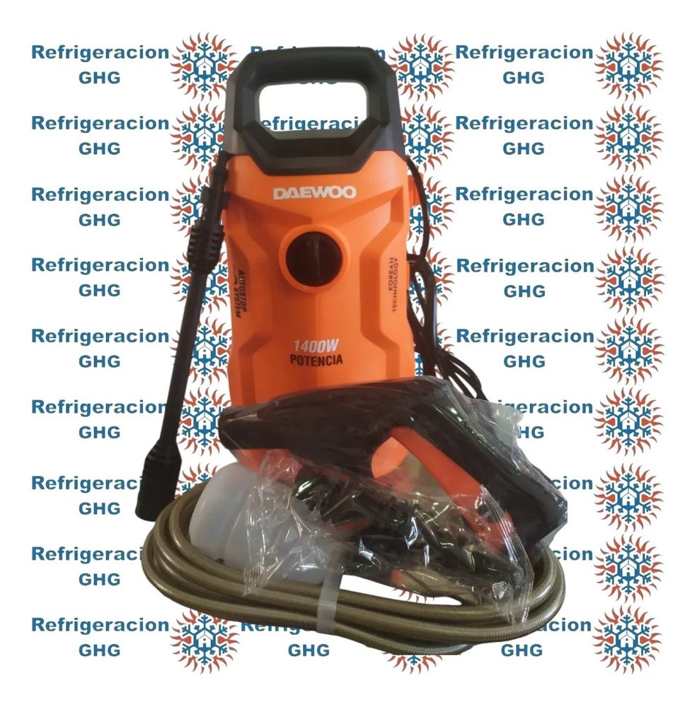 Hidrolavadora 1400w 90 Bar Dax1400 Daewoo Ghg Naranja 60