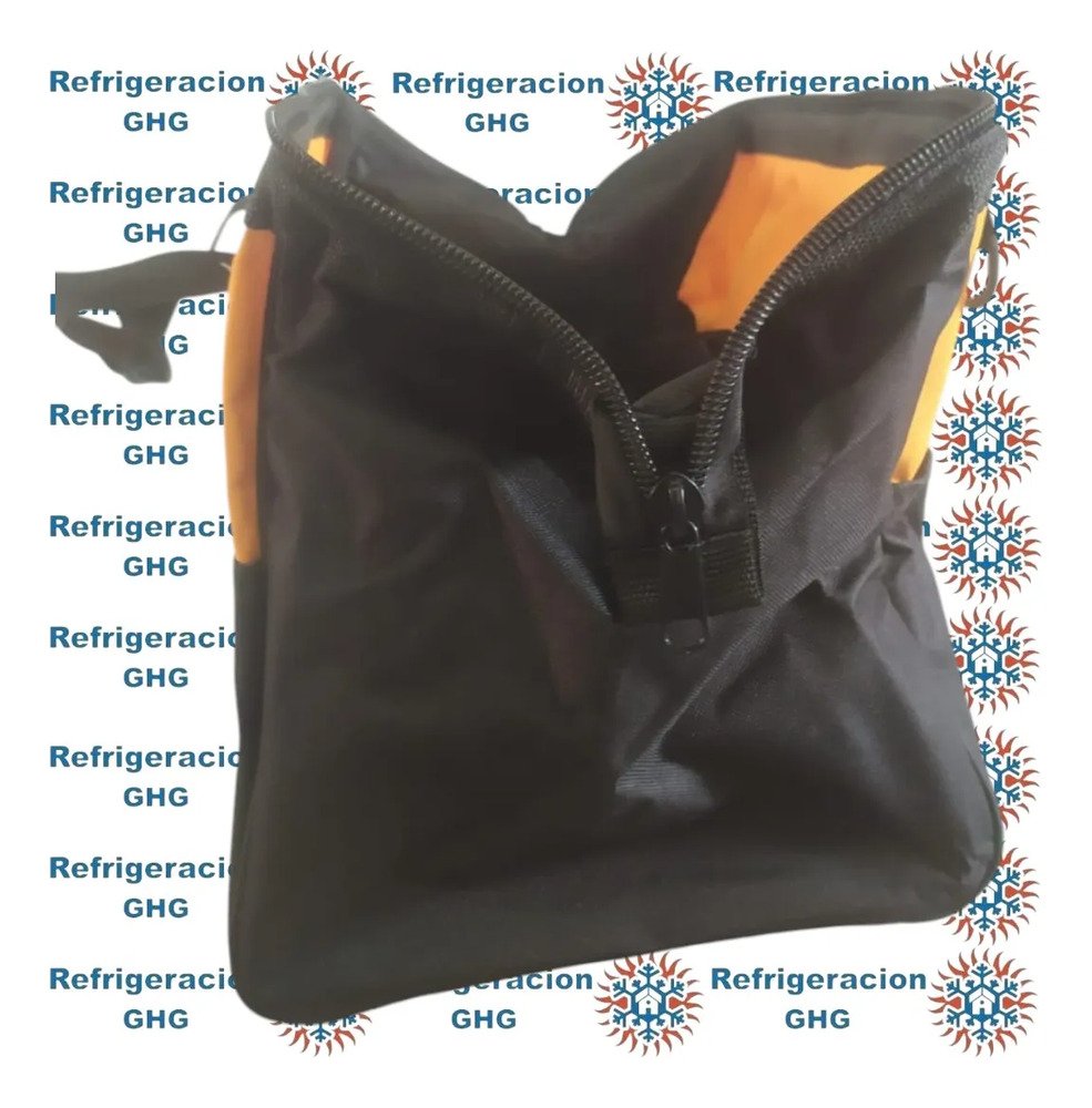 Bolso Porta Herramientas 16  15 Bolsillos L8004 Lusqtoff Ghg Naranja Oscuro